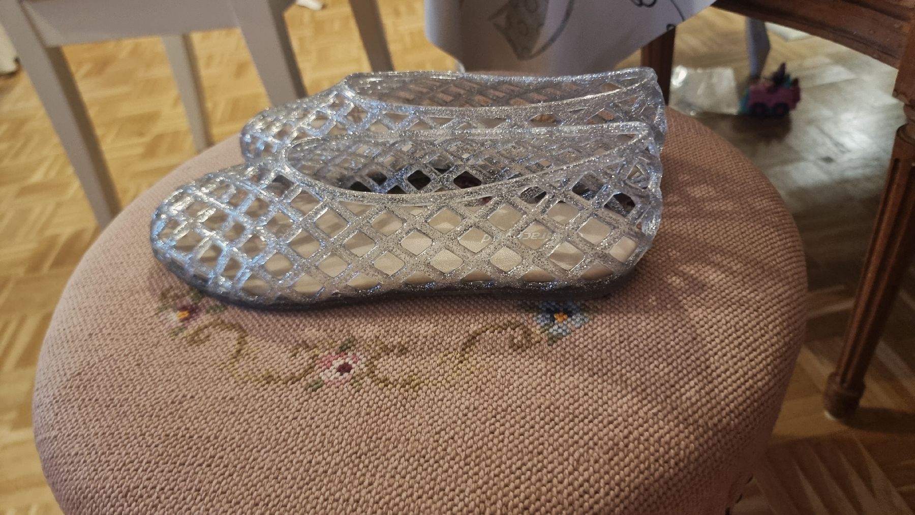 Scarpe da donna: Chaussures ballerines transparentes gr. 39  – Nuovo (secondo la descrizione) da Vevey venduto da fer3ica 2