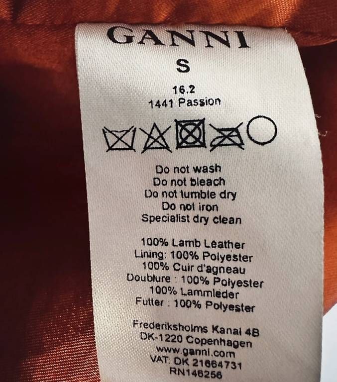 Ganni Giacche: Lederjacke GANNI – Usato da Zürich venduto da rfe_g6kw 4