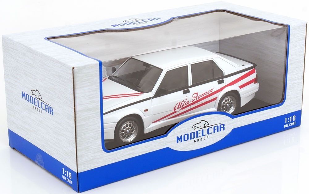 Alfa Romeo Modellini d'auto: Alfa Romeo 75 Turbo Evolution 1987 ,  MCG , 1:18 – Nuovo e nell'imballaggio originale da Goldach venduto da Feivel9