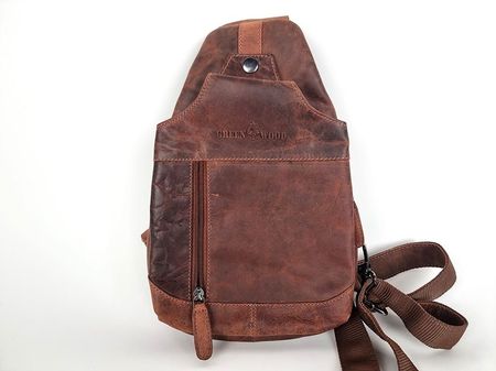 Ledertasche Green Wood