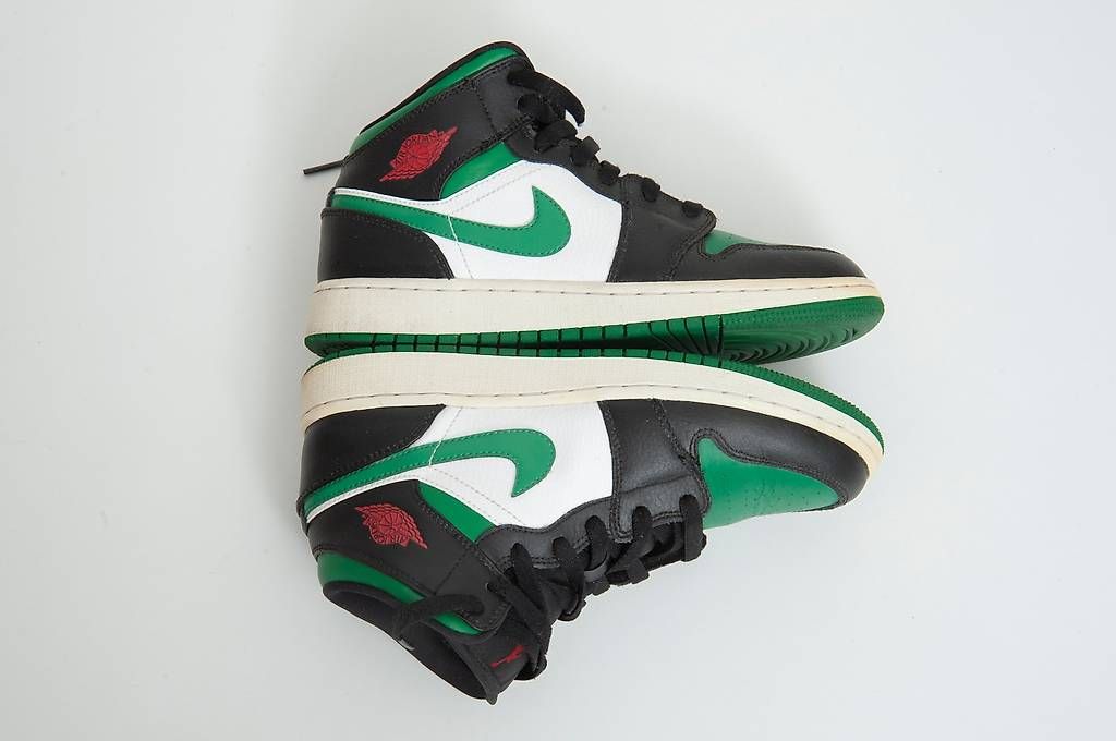 Jordan Scarpe da uomo: Nike Air Jordan - Mid Pine Green Toe – Usato da Lausanne venduto da Phlox02 2
