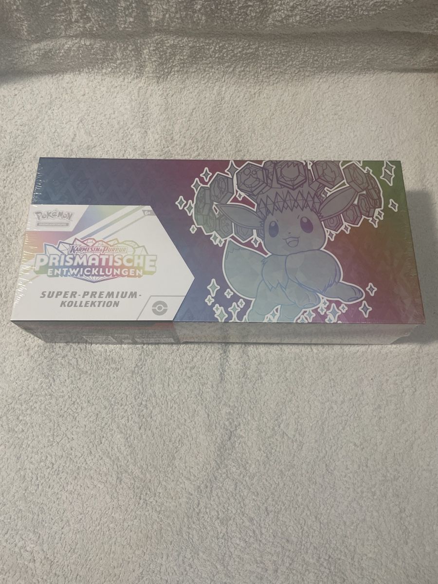 Pokémon Carte collezionabili: Pokémon Prismatic Evolutions Super Premium Kollektion! – Nuovo e nell'imballaggio originale da Zürich venduto da Raph40
