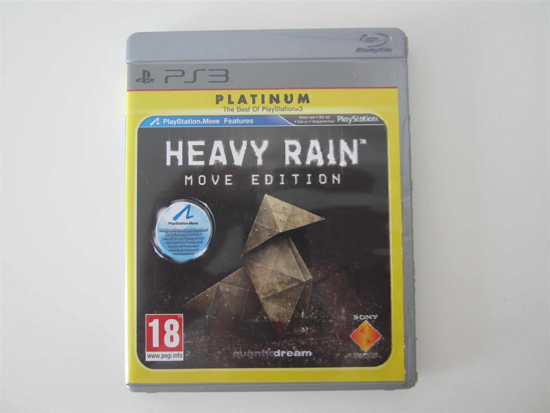 Spiele: Heavy Rain - Move Edition - für Sony PS3 – Gebraucht aus Zürich von Lacoste06