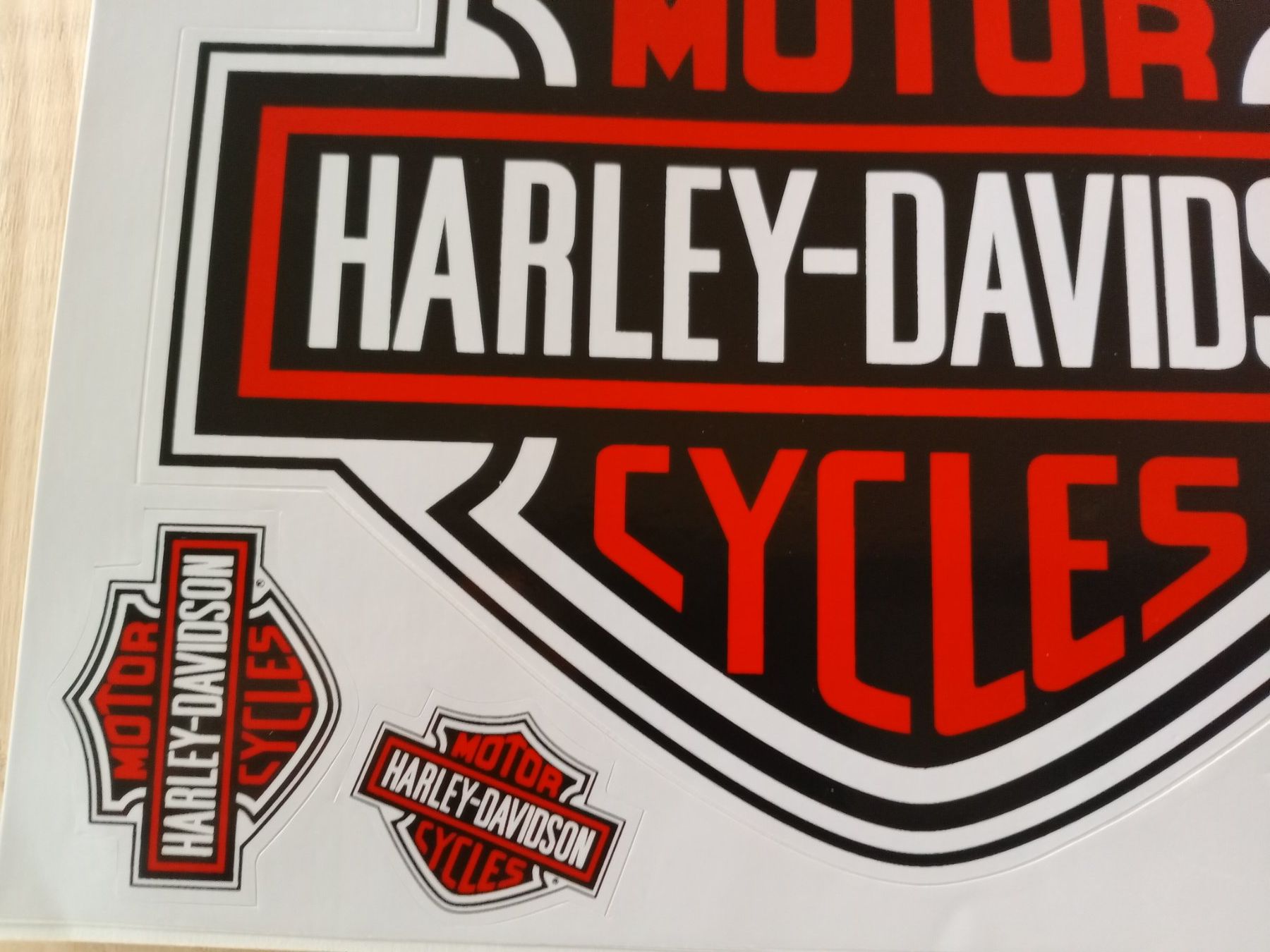 Harley-Davidson Sticker: Harley-Davidson Aufkleber Set - Neu, 27 x 17 cm – Nuovo (secondo la descrizione) da Waldenburg venduto da Wild_Thing_II 1