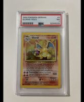 Pokemon Karte Glurak 1999 Holo PSA 7 wie neu