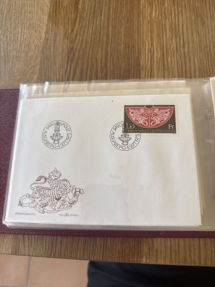 Tous les timbres: Briefumschlag Liechtenstein 1973 bis 1978 – Neuf (Voir description) à Wettingen par kw9_d8y7 3