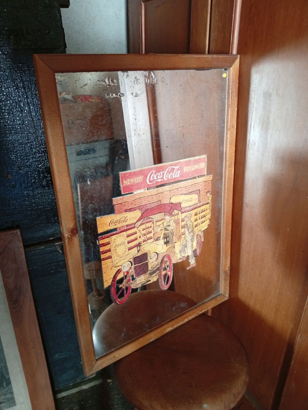 Specchi: Miroir publicitaire Coca-Cola vintage - Objet de collection – Usato da Perrefitte venduto da 36B