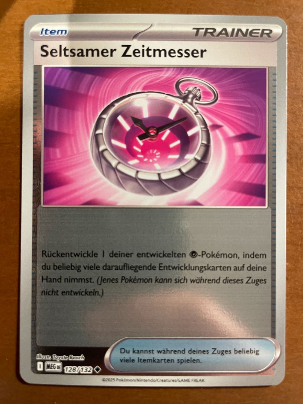Pokémon Carte collezionabili: Pokemon Seltsamer Zeitmesser Reverse (Versand gratis) – Nuovo (secondo la descrizione) da Chur venduto da Angerson