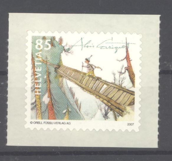 Schweiz Briefmarke 2007 – Schellen Ursli, Gestempelt, Inschrift 12 Mm (Prophila Collection)