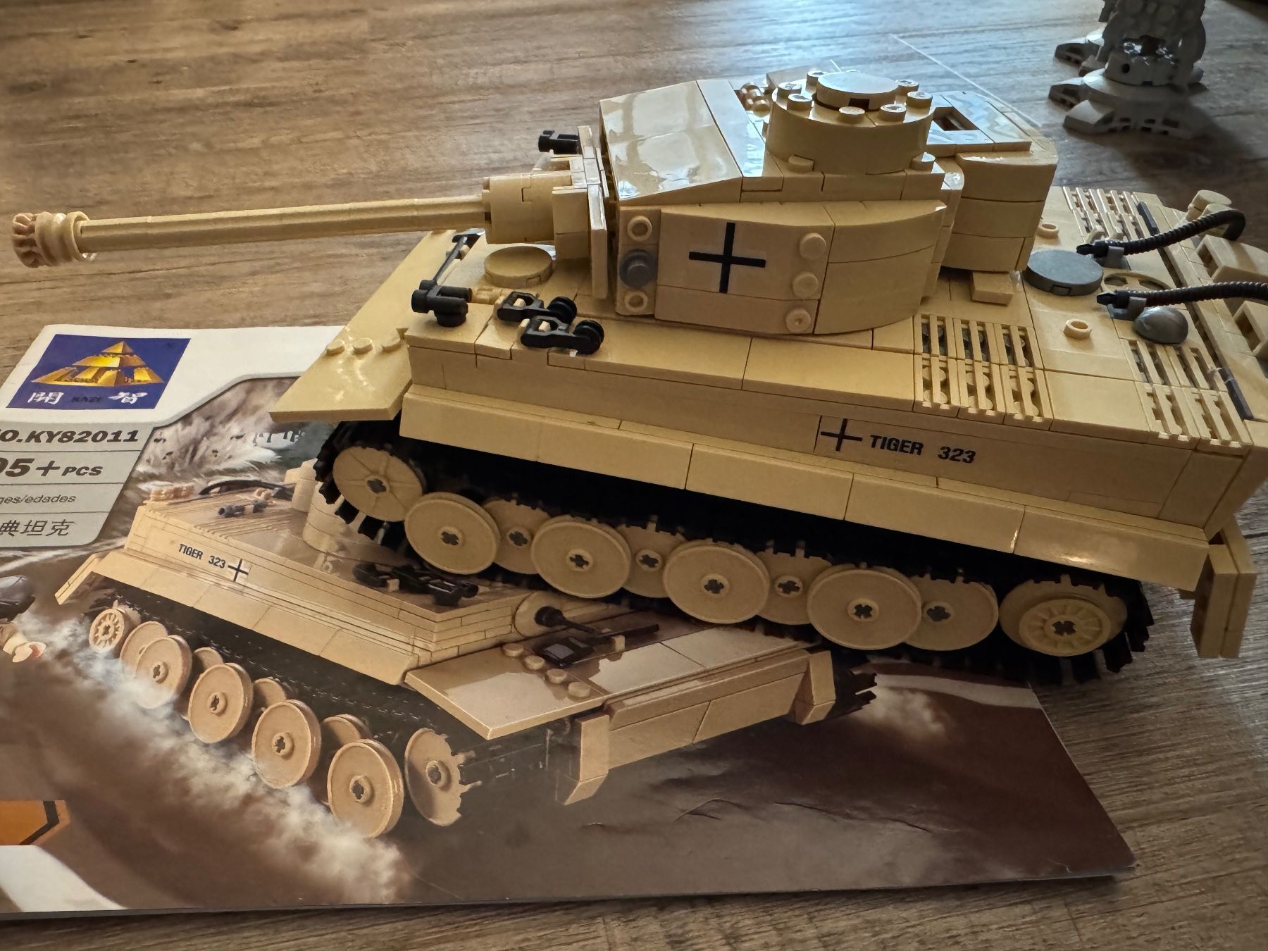 Giocattoli: Klemmbaustein Panzer Modell Tiger – Usato da Burgdorf venduto da Caradhras 1