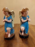 2 Engelfiguren, handbemalt vintage