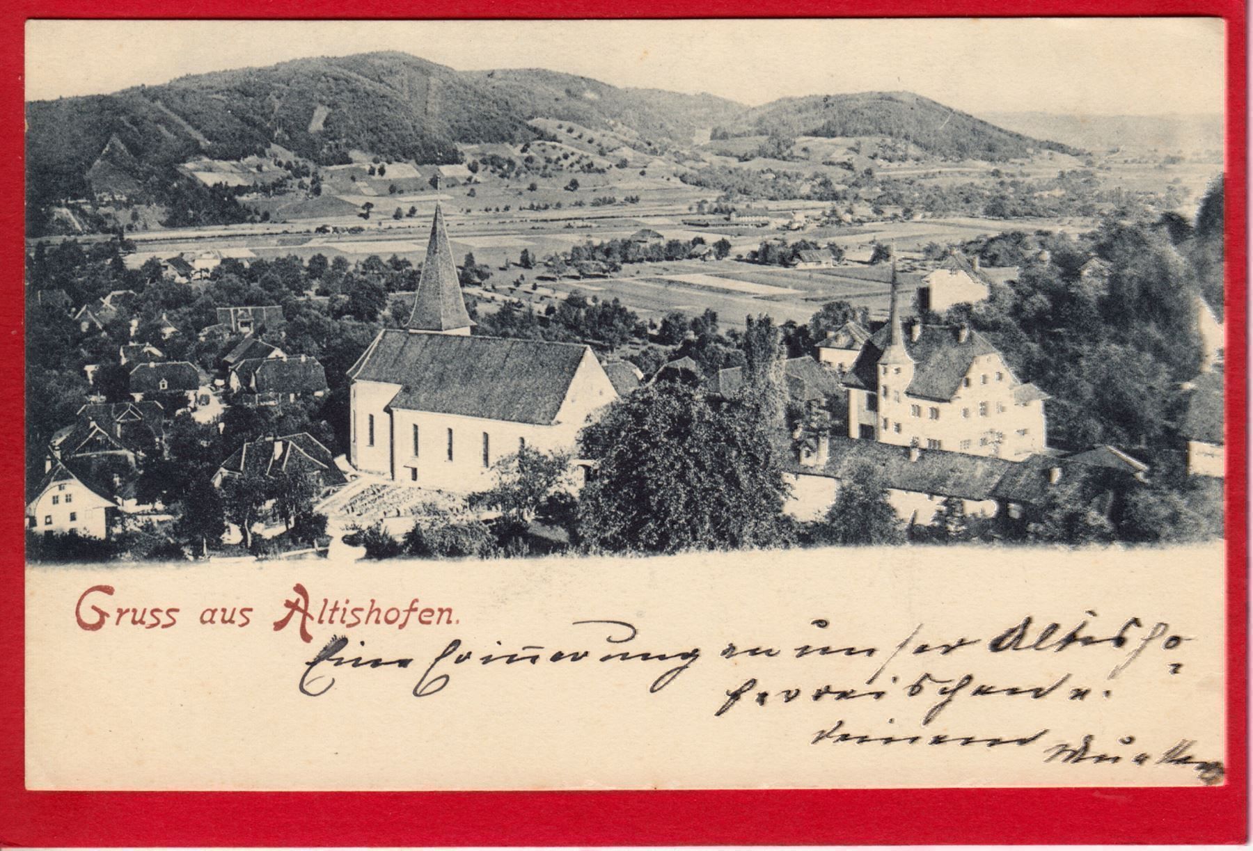 Cartoline postali: ALTISHOFEN – Usato da Grüningen venduto da Kartensammler