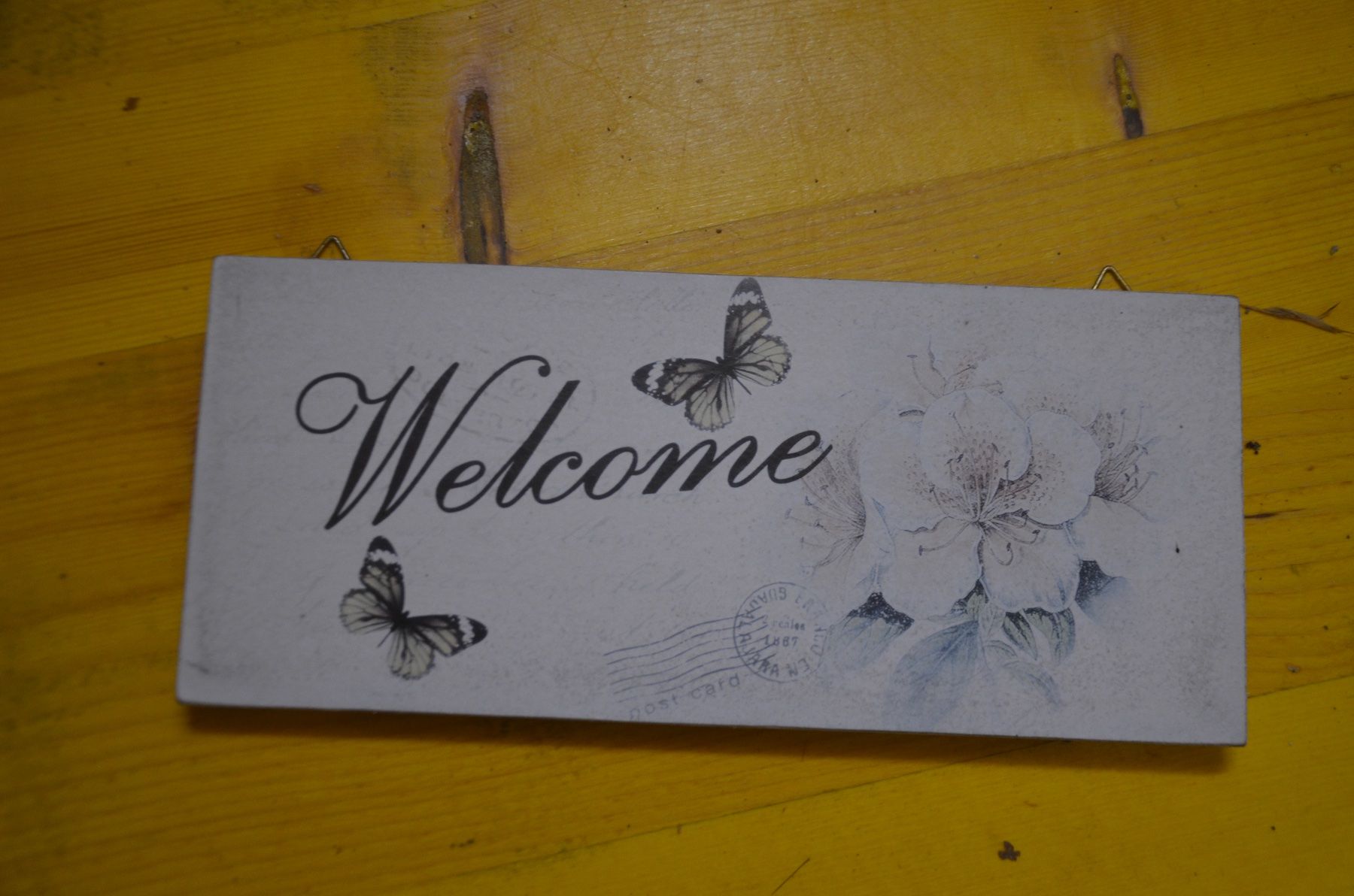 Tutte le decorazioni: DEKO WELCOME – Usato da Chiasso venduto da Dolly015