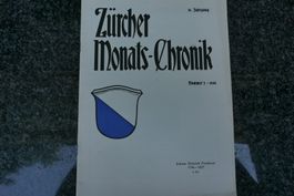 Zürcher Monats-Chronik Nr. 2 / 1946 guter Zustand