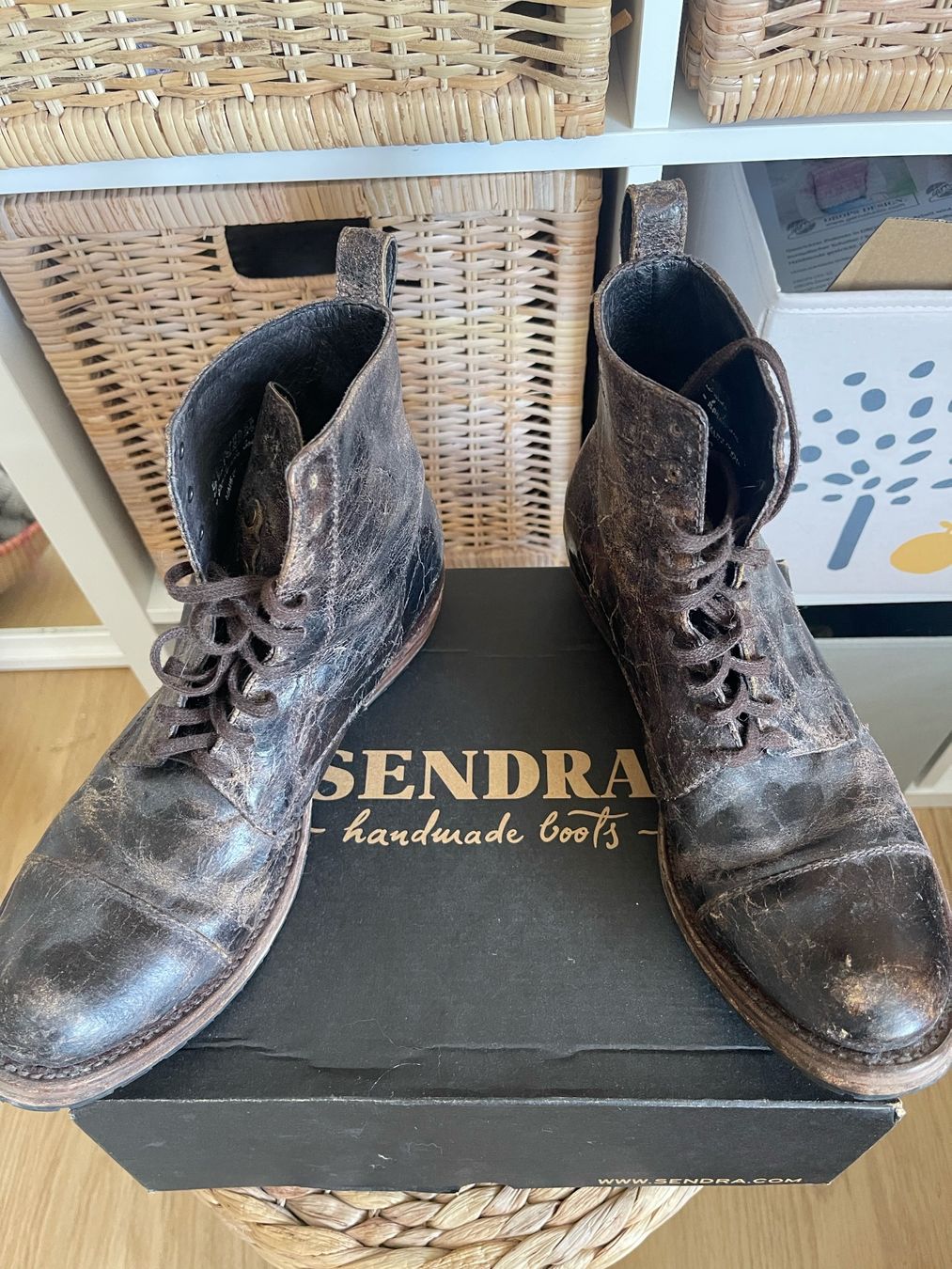 Sendra Damenschuhe: Sendra Boots. Handefertigt aus Leder – Gebraucht aus Schöftland von LaFramboise