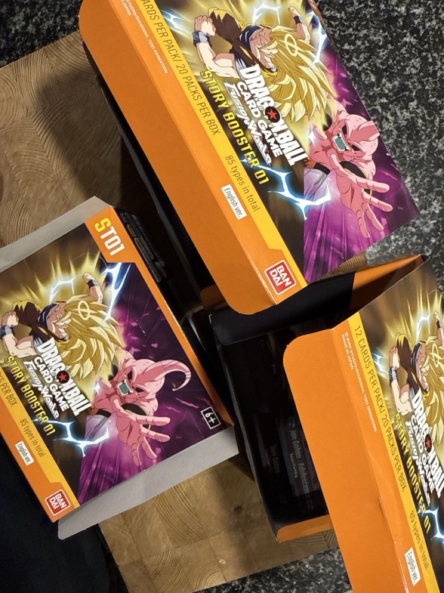Bandai Carte collezionabili: Dragon Ball ST01 3 Displays opened  – Nuovo (secondo la descrizione) da Dübendorf venduto da godpack 1