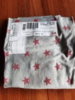 Jerseystoff mit Glitzersternen