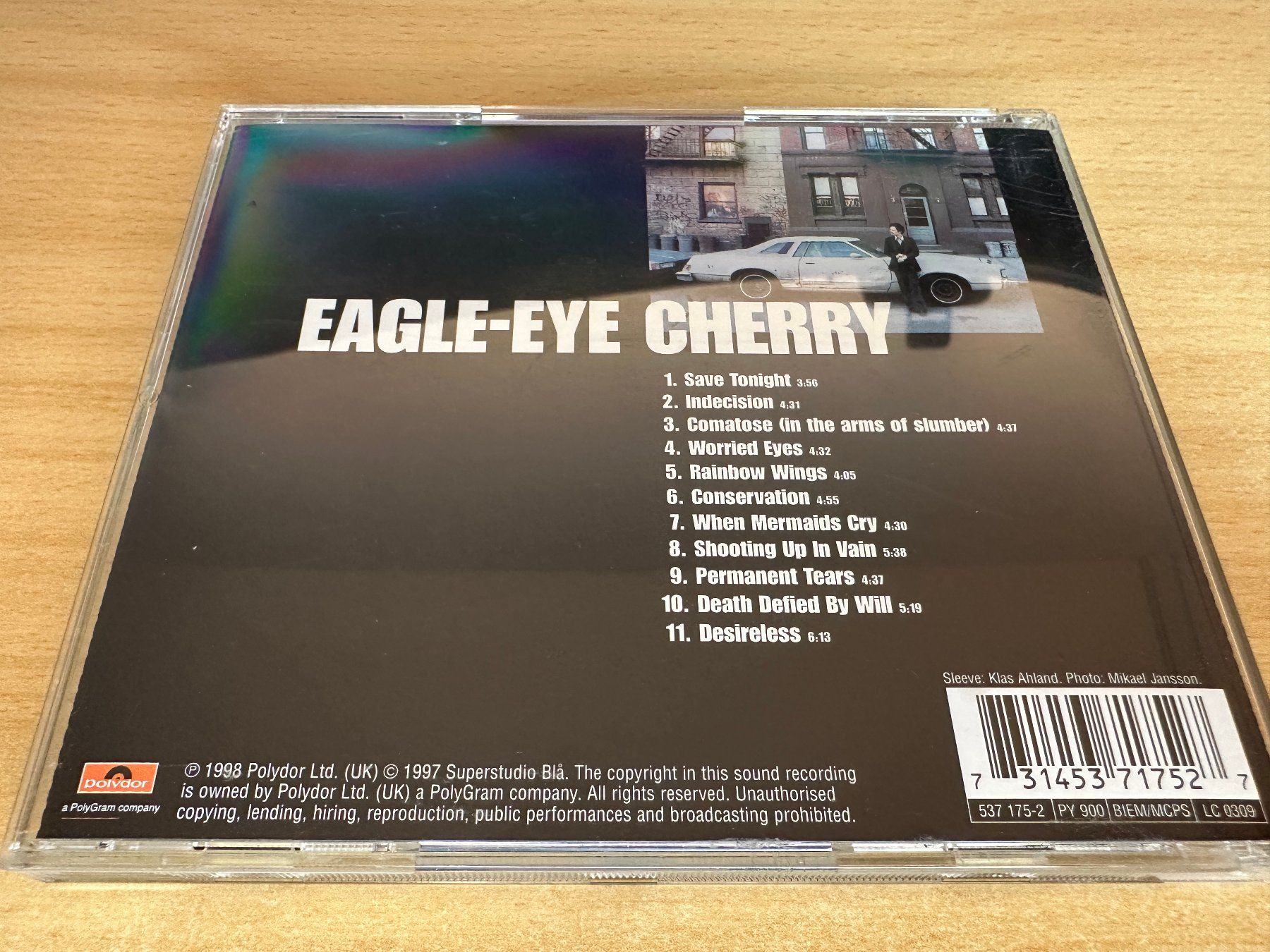 CD: T8 Eagle-Eye Cherry – Desireless – Usato da Rikon im Tösstal venduto da Alpenmutz 1