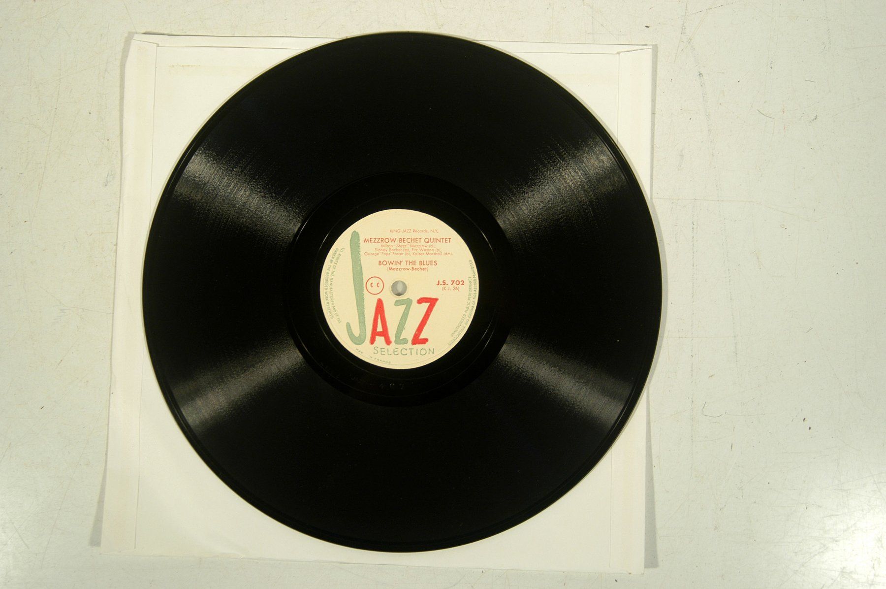 Schallplatten: Schellack Blues Jazzplatten 5 Stück – Gebraucht aus Herisau von Wisen 1