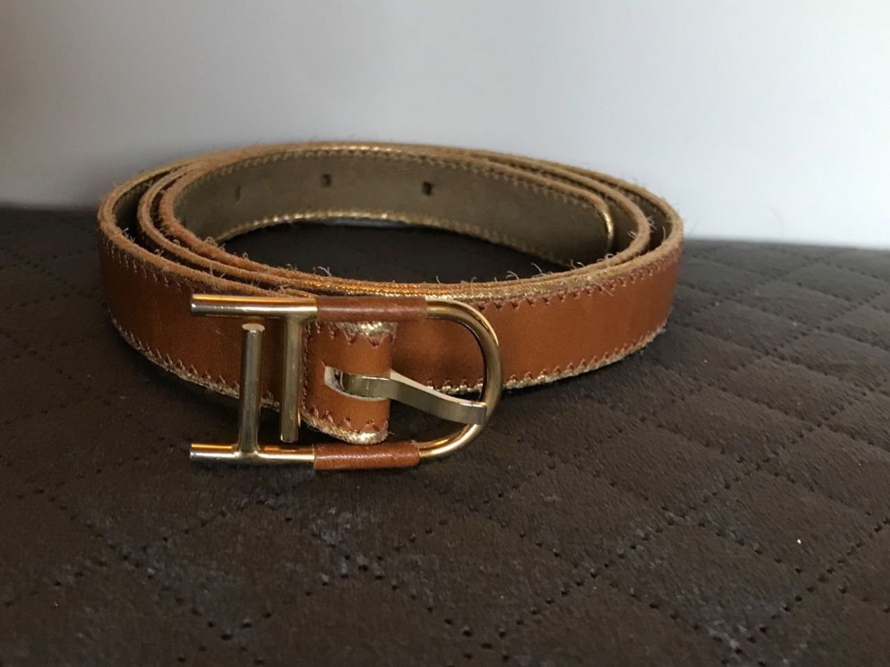 Cinture: Ceinture Ted Lapidus, cuir brun, élégante – Nuovo (secondo la descrizione) da Grimisuat venduto da eliseba88 1