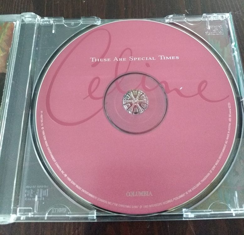 CD - Celine Dion "These are special times" 3