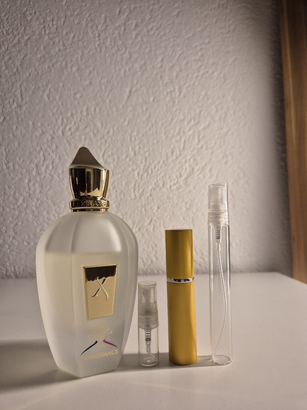 Xerjoff Profumi & Eau de Toilette: Xerjoff Renaissance 2ml Abfüllung, Tester, Probe – Usato da Dottikon venduto da Traych