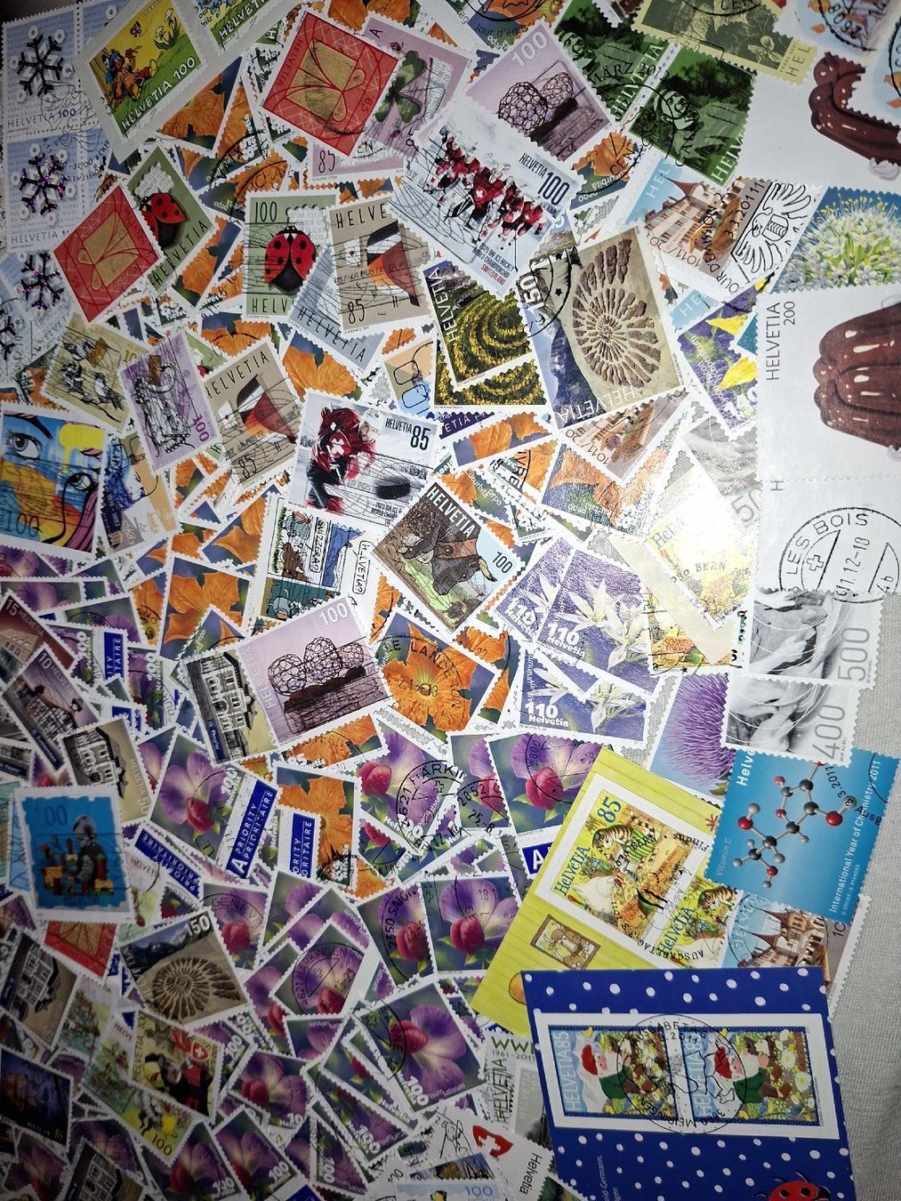 Tous les timbres: Dubletten Werbemarken 2012 - 2020 – D'occasion à Balgach par SIMEON27 2