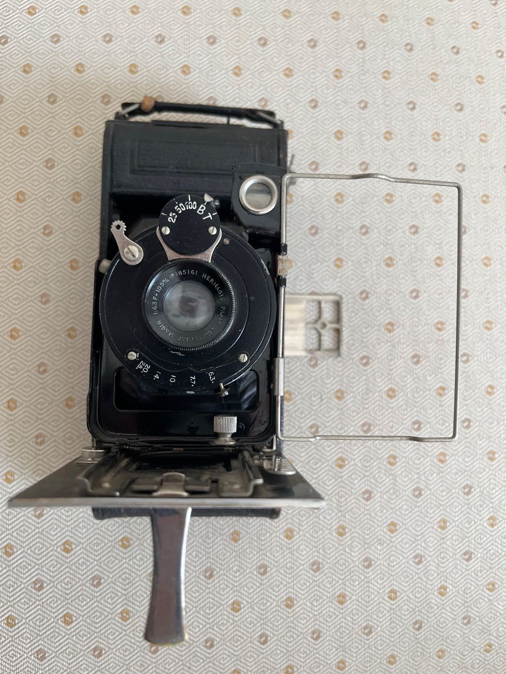 Fotocamera: Hemax Folding Camera Héard & Mallonjod ca. 1930 – Usato da Liestal venduto da Socrate 1