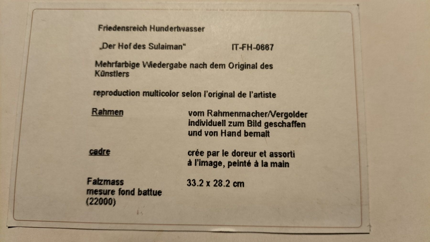 Poster & Bilder: 3 Bilder von Hundertwasser – Gebraucht aus Frauenfeld von bor_rsj8 2