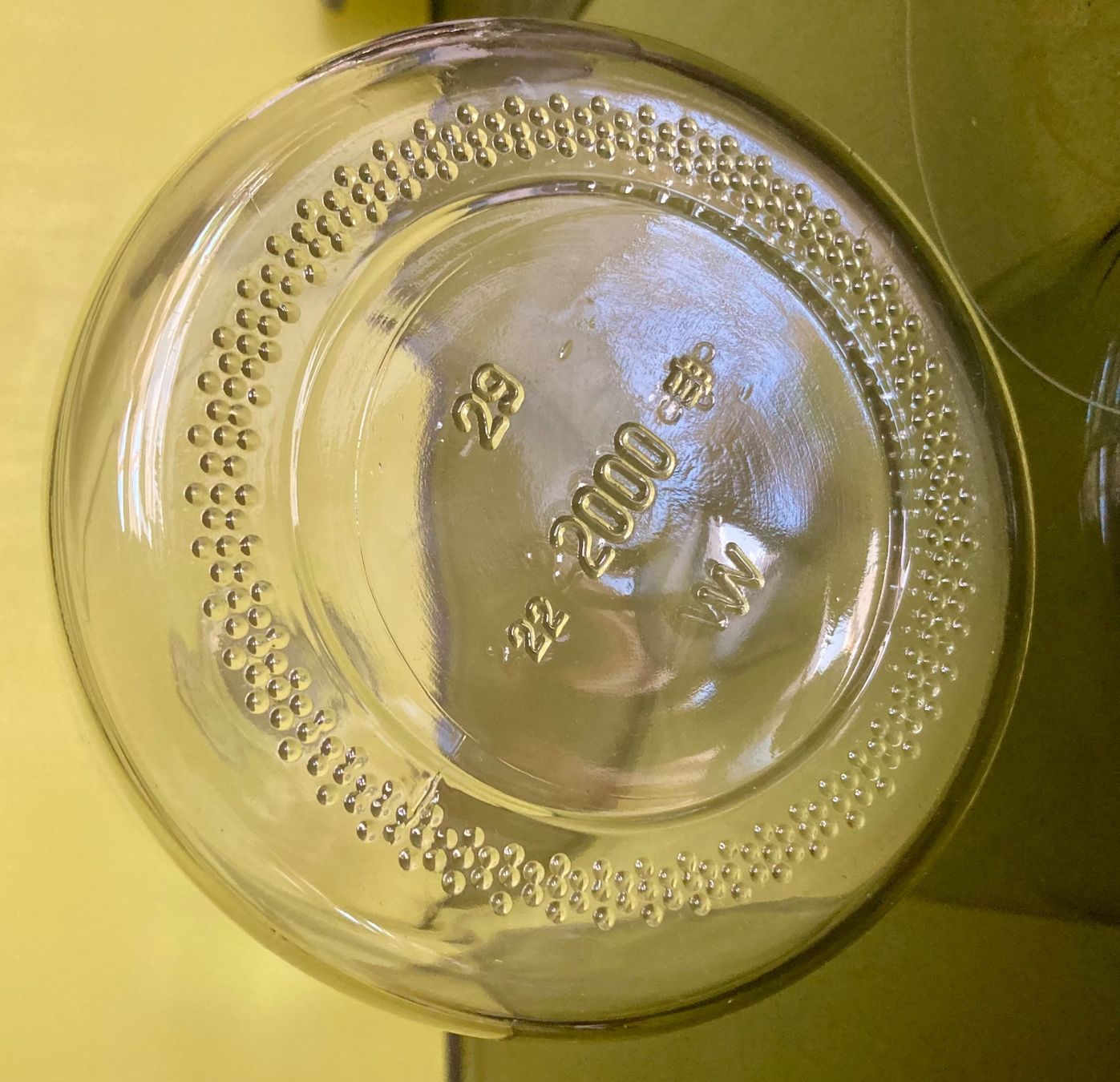 Schott Accessori da laboratorio: Schott - Chemie- oder Apothekerflasche, Jena-Glas Mainz 2 Lt – Usato da Rüegsauschachen venduto da Andyalfredo 1