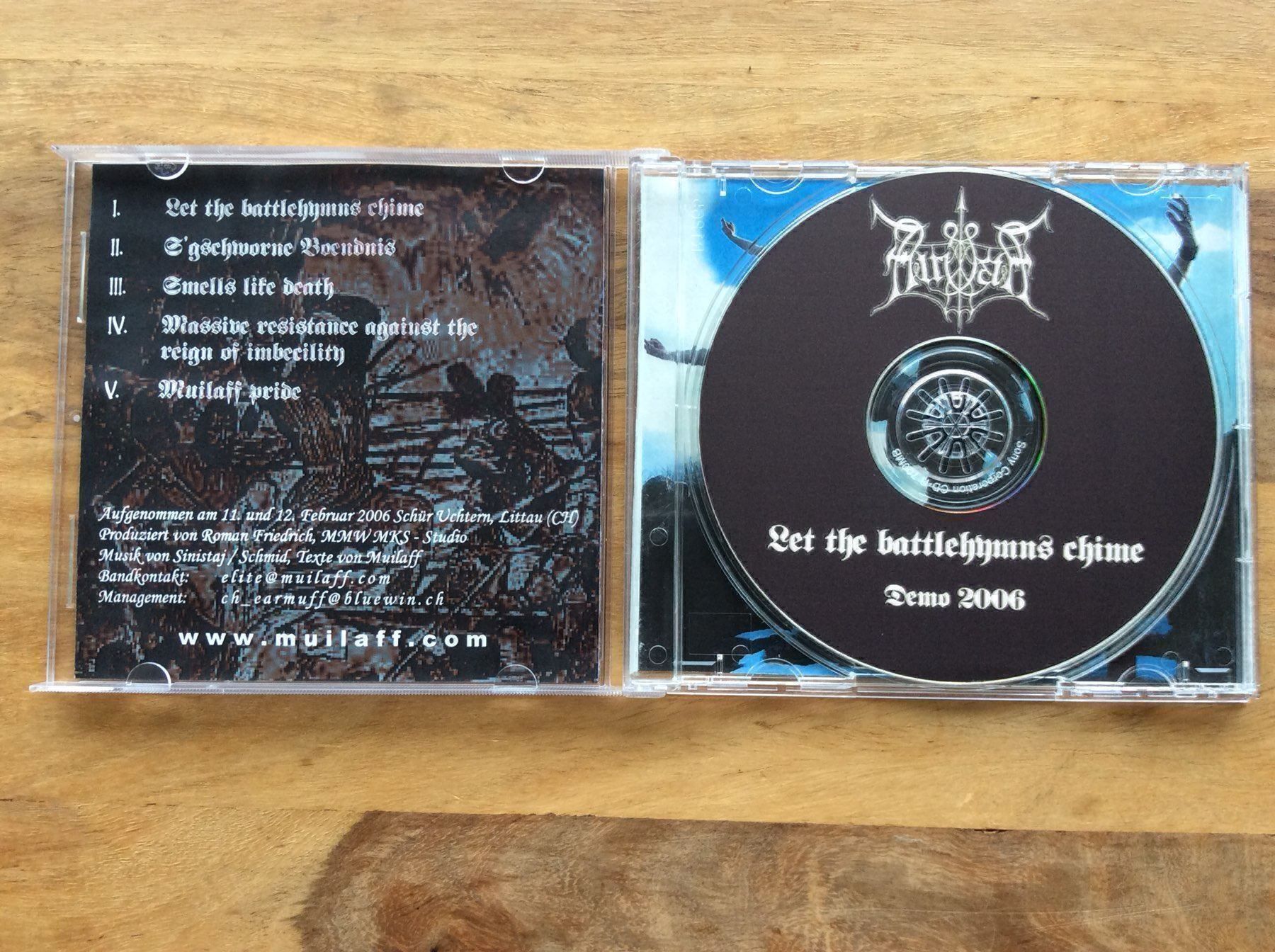 CD: Promo CD Muilaff - Let the battlehymns.. – Usato da Horgen venduto da flyingpenguin2000 1