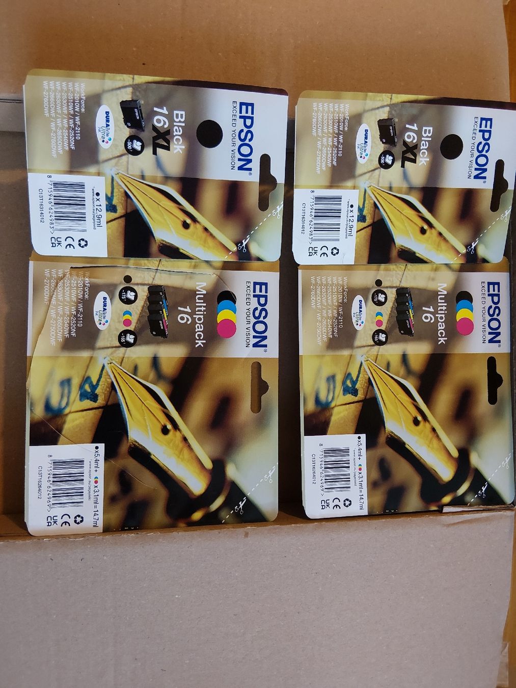 Epson Cartucce per stampanti & toner: Druckerpatronen Epson – Nuovo (secondo la descrizione) da Bärau venduto da Signou