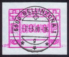 ATM 3_VOLLSTEMPEL 2.3.81_6500 BELLINZONA_Abart STARKDRUCK !!