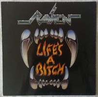Raven – Life's A Bitch  - LP - 1987 - First Press - OIS