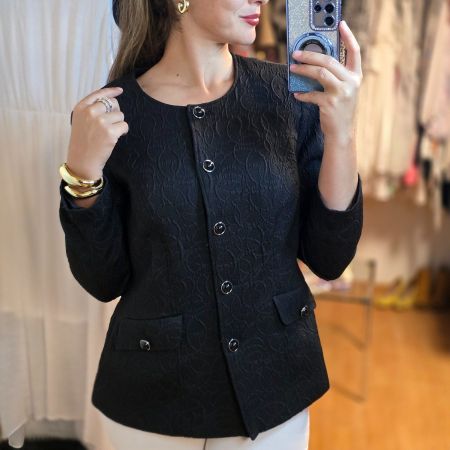 🖤 Original MONA Blazer Gr. 40/L – Elegant & Hochwertig