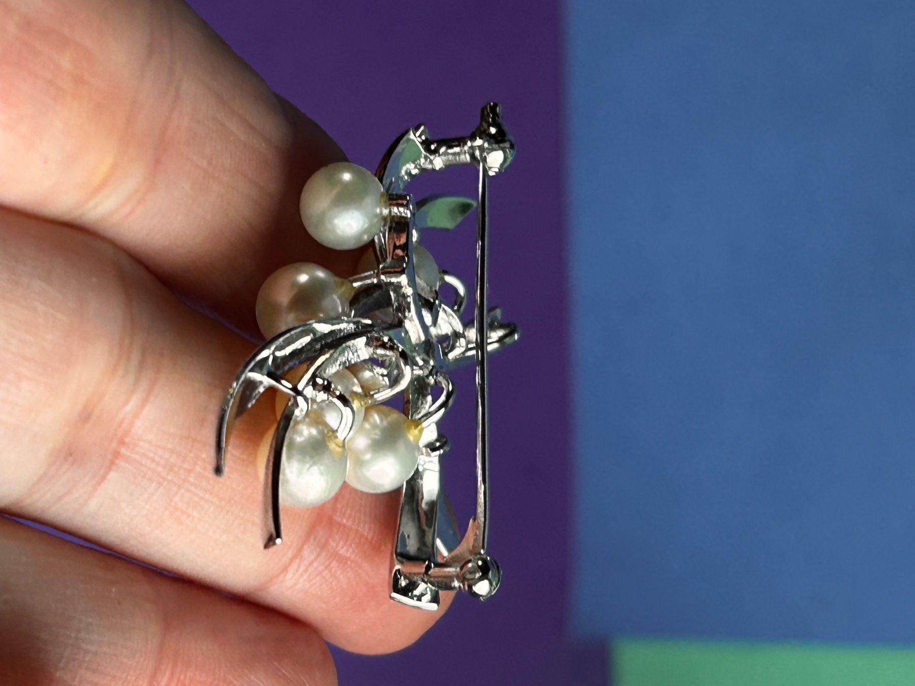 Broches & Aiguilles: Brosche mit Perlen, Vintage Schmuck – D'occasion à Laufen par Bellavitaboom 3