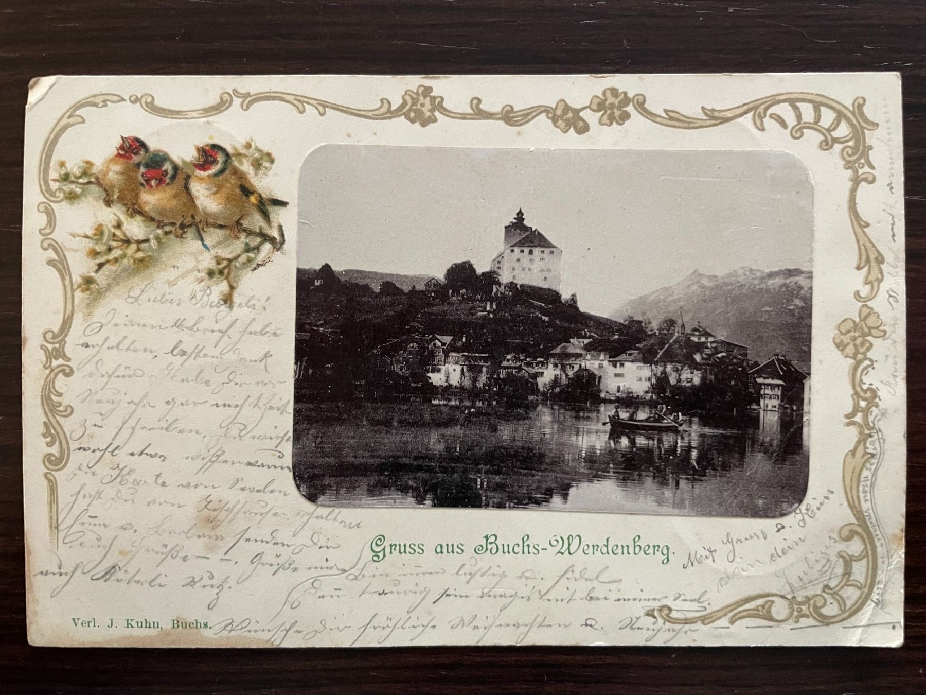 Cartoline postali: GRUSS AUS BUCHS - WERDENBERG 2 spez. Ansichtskarten um 1900 – Usato da Wald ZH venduto da TLILEF 3