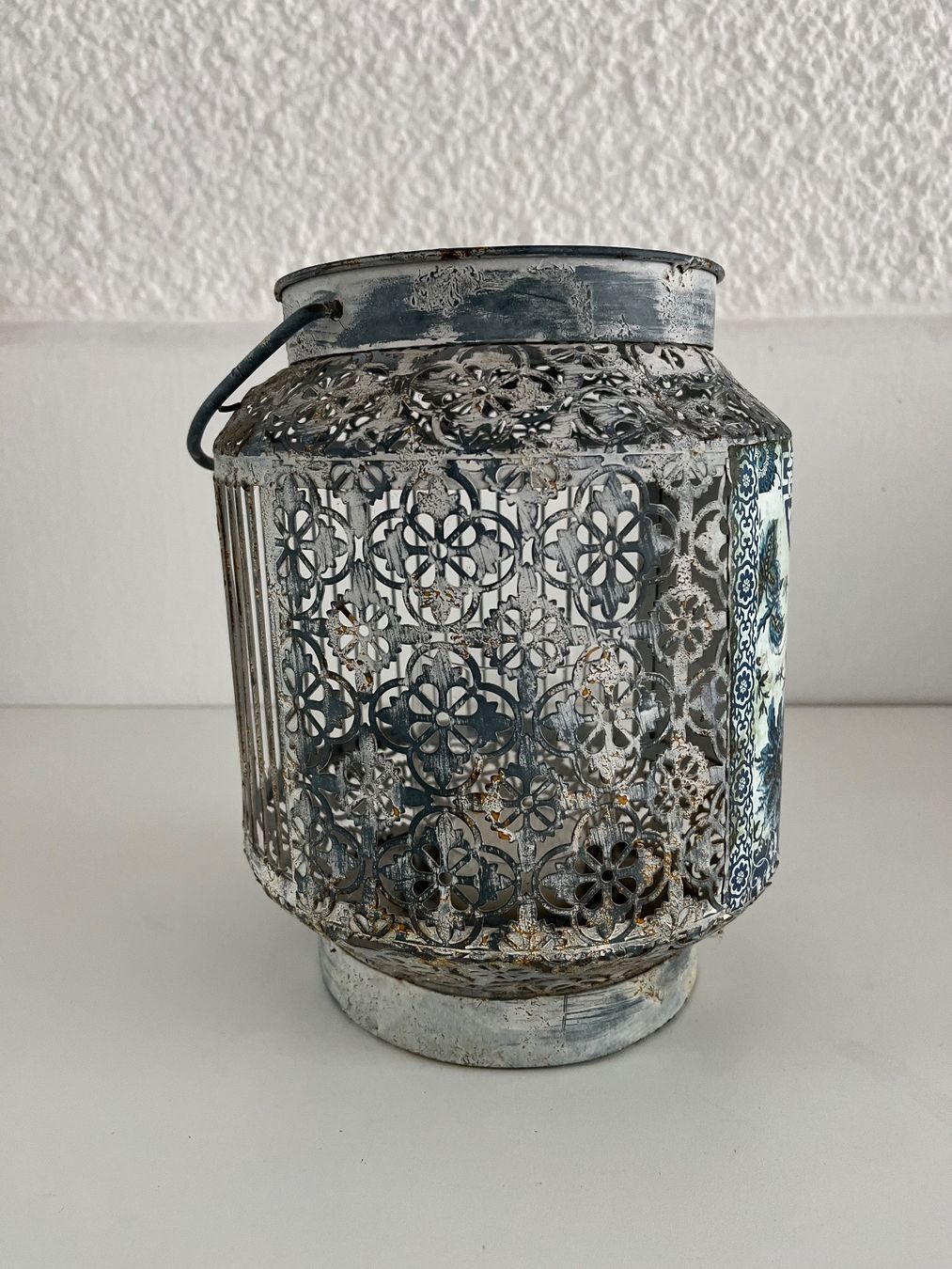 Lanterne: Laterne / Windlicht aus Metall – Usato da Wetzikon ZH venduto da seli03 1