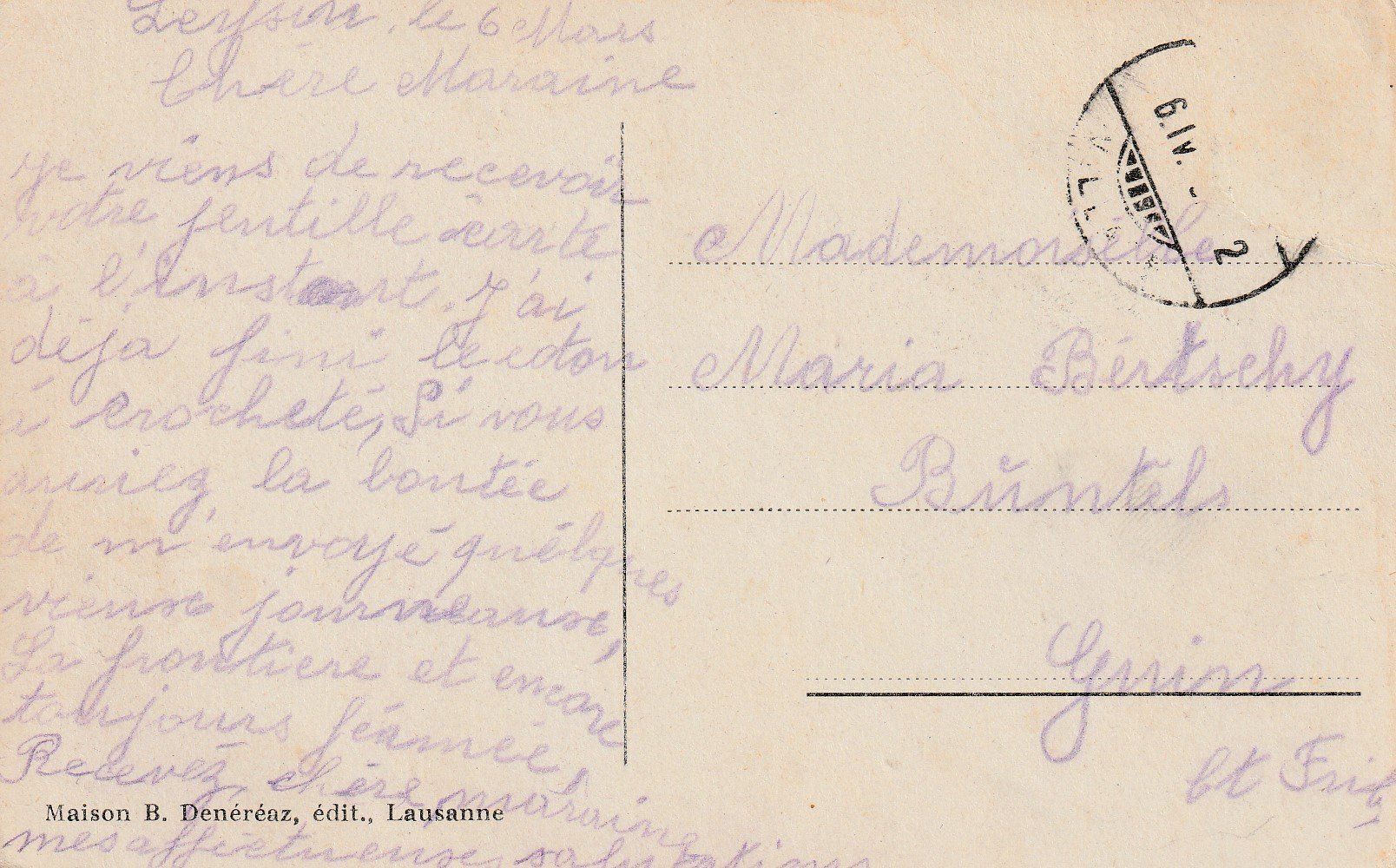 Cartoline postali: AK Leysin gelaufen – Usato da Fribourg venduto da schnalla92 1