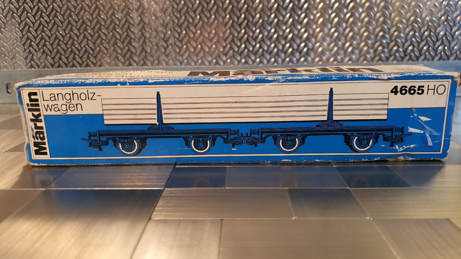 Märklin Modellini di ferrovie: MÄRKLIN 4665 GÜTERWAGEN  – Usato da Männedorf venduto da Modellbau-wyss 4