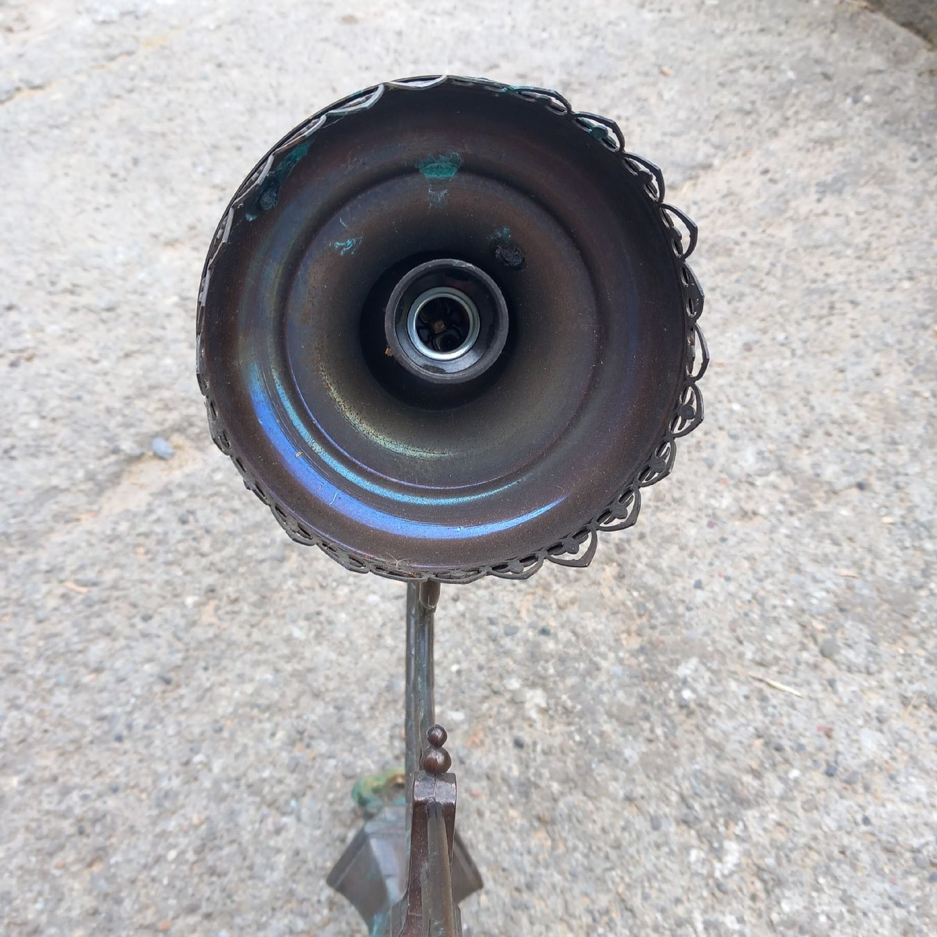 Lampade: Antike Wandlampe Messing Jugendstil – Usato da Ebnat-Kappel venduto da blazzi 2