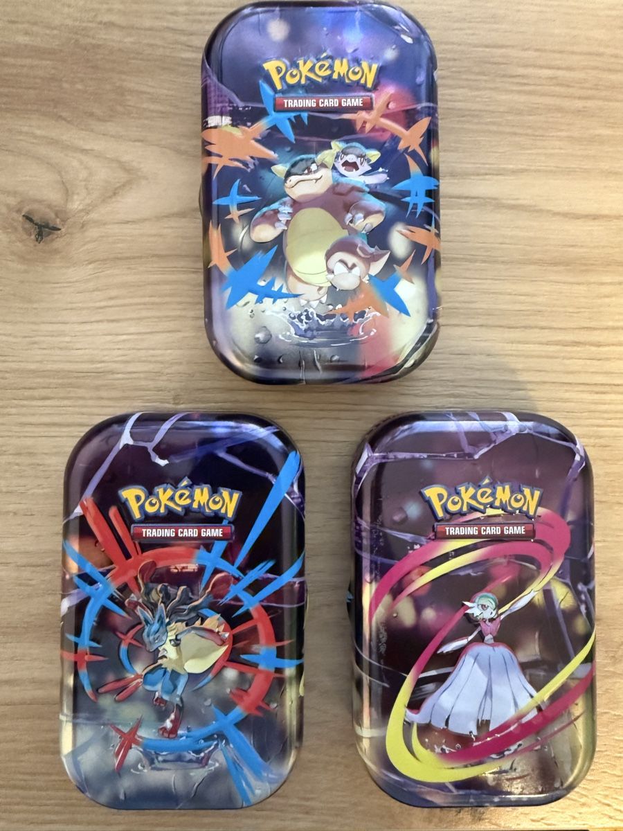 Pokémon Sammelbilder & Trading cards: 3 LEERE Pokemon Mini Tins – Neu (gemäss Beschreibung) aus Emmenbrücke von luk_tp67