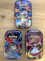 3 LEERE Pokemon Mini Tins