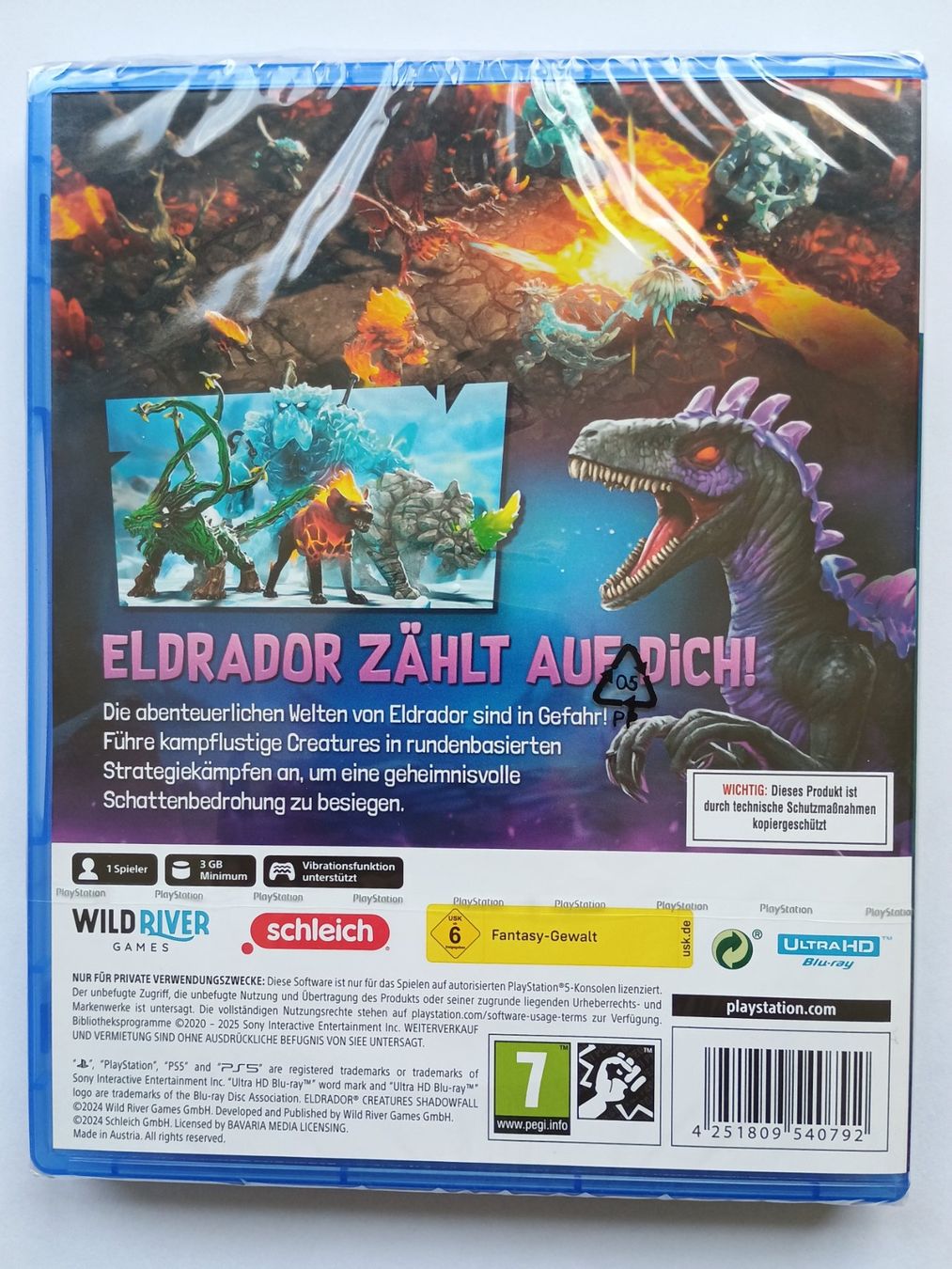 Giochi: Eldrador Creatures Shadowfall PlayStation 5 NEU – Nuovo e nell'imballaggio originale da Mörel venduto da tasie 1
