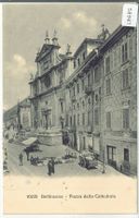 Bellinzona - Piazza della Cattedrale - animee
