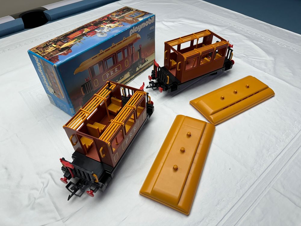 Playmobil 4112, wagon 2 bennes, LGB, piste G - Modélisme