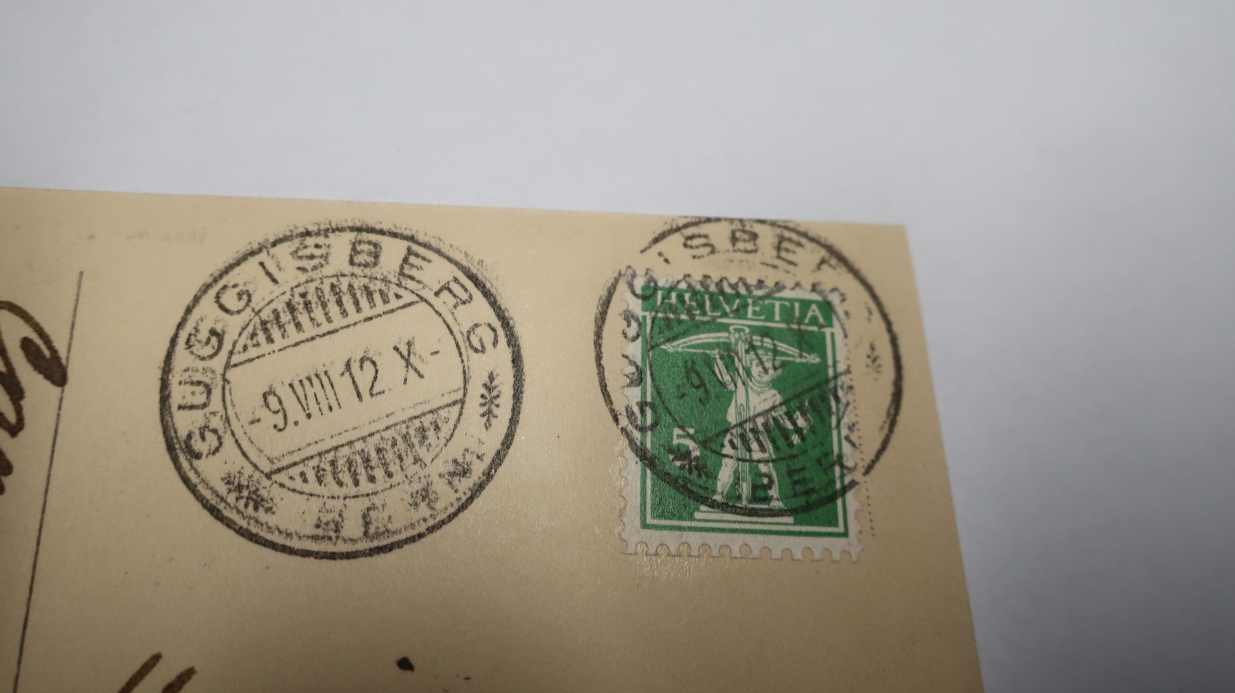 Cartoline postali: Gruss aus Guggisberg  1912 – Usato da Cormoret venduto da Pascalll2001 4