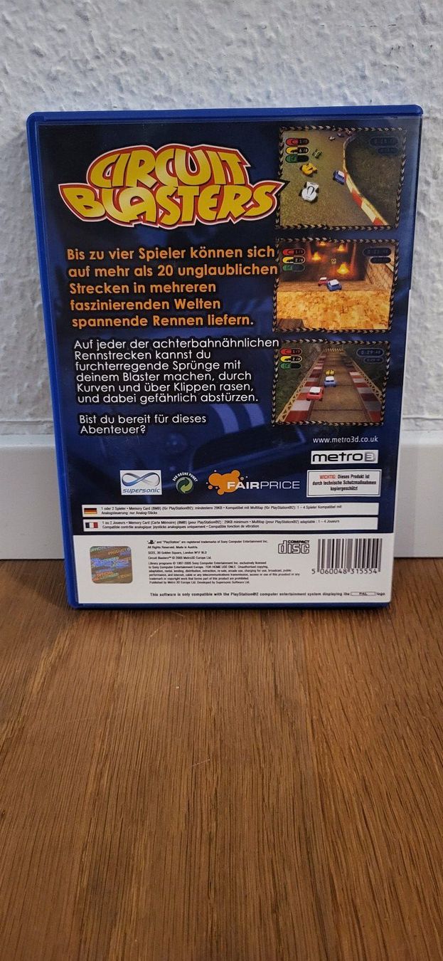 Sony Giochi: PS 2 - Circuit Blasters – Usato da Münsingen venduto da DigitaleSpielecke 1