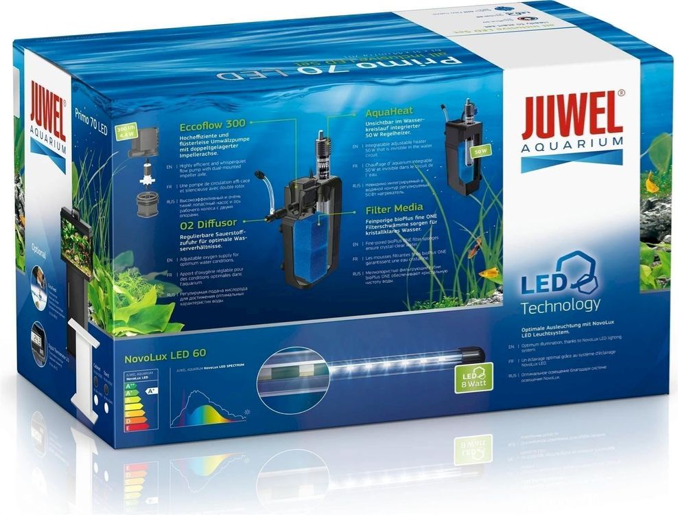 Juwel Primo 70 Led aquarium Noir