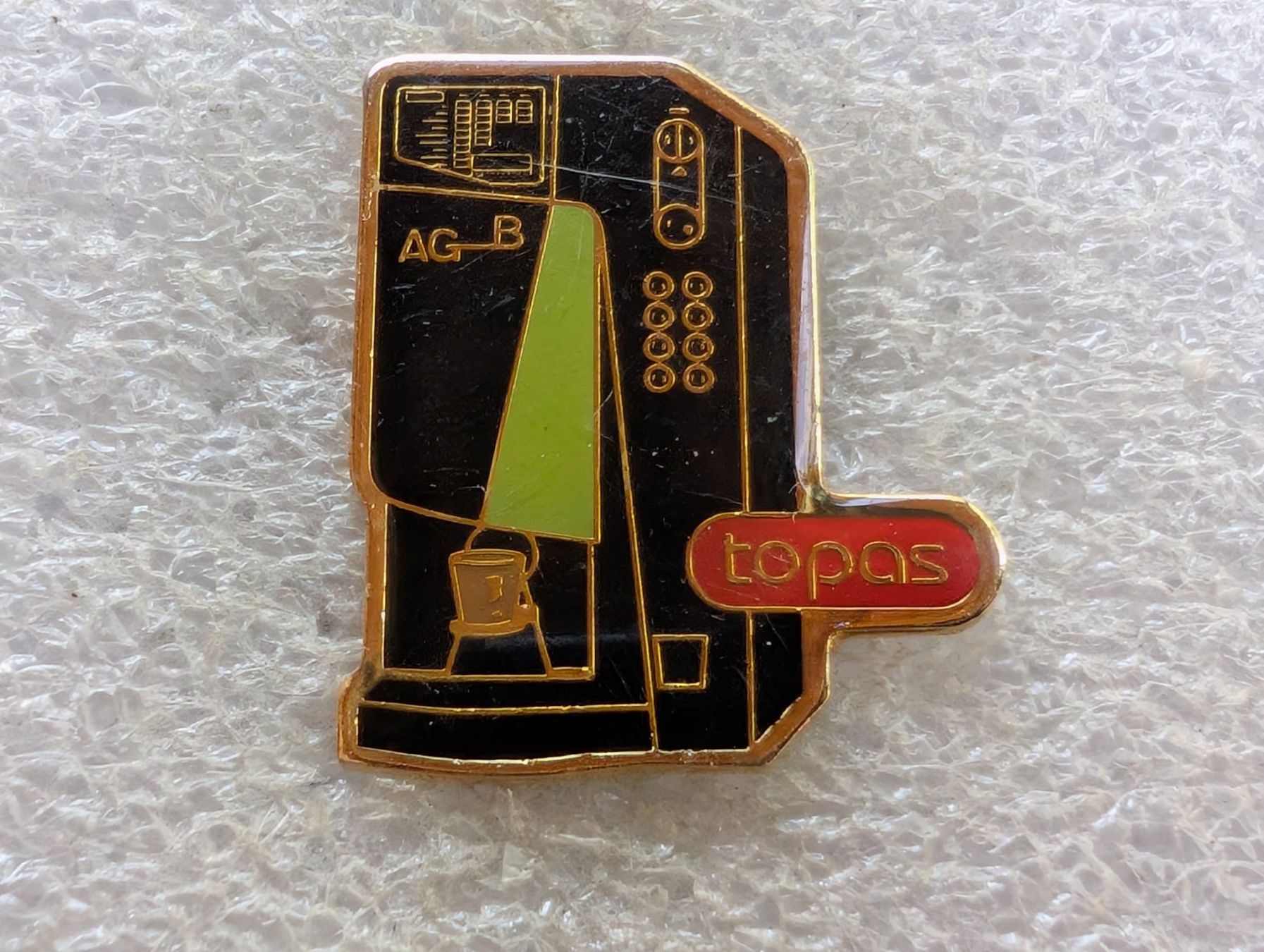 Placchette & Badge: Ansteckpin 192: Topas – Usato da Oppligen venduto da Pin-Fall-Shop